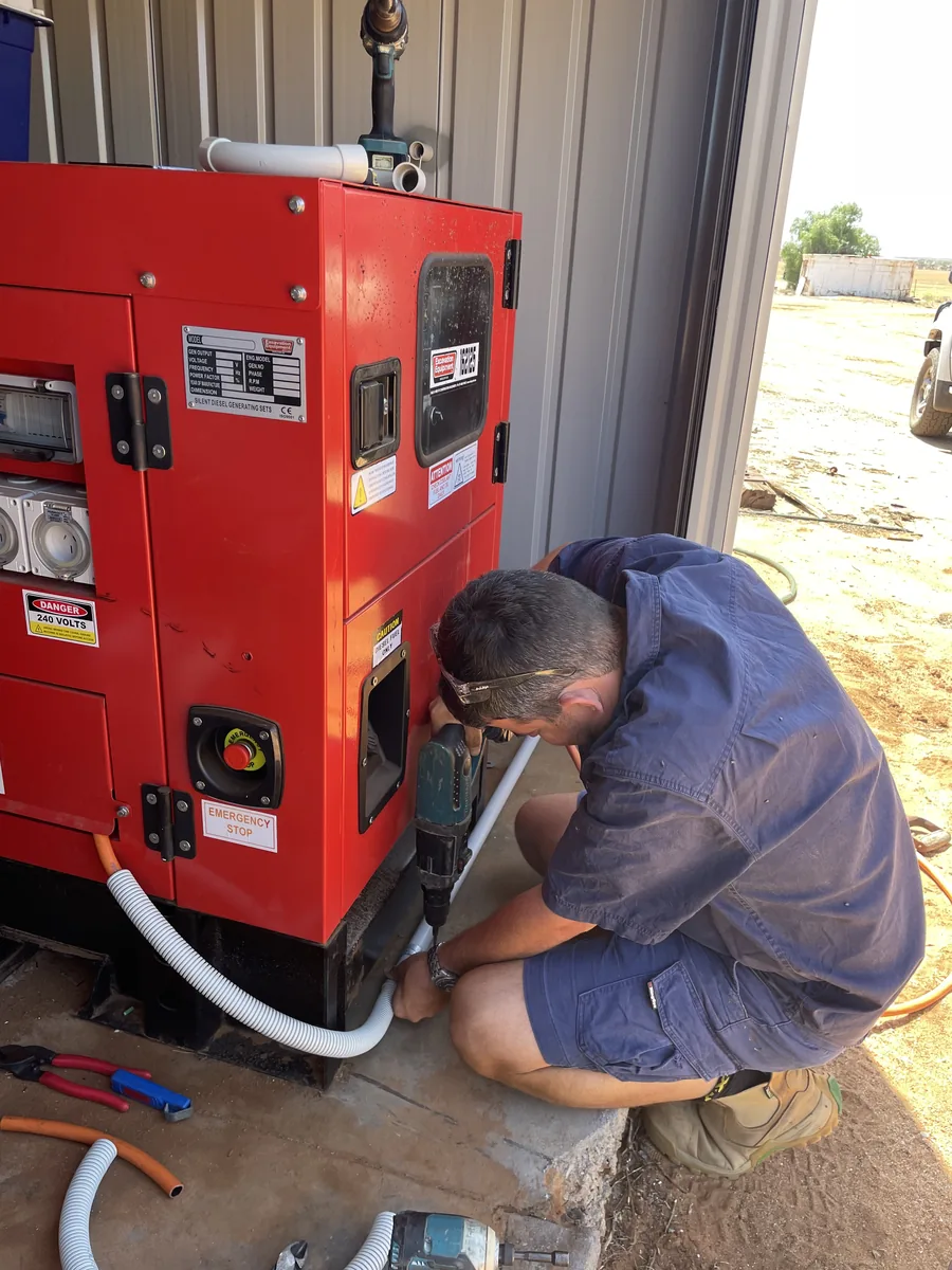 Generator installation